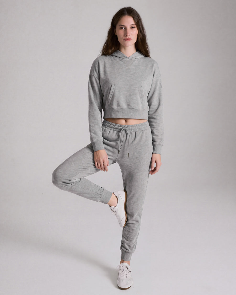 Cloud Jersey Skinny Jogger Grey Marl
