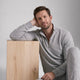 Cloud Jersey Unisex Quarter Zip Sweatshirt Grey Marl