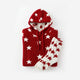 Sunday Citizen Coastal Americana Snug Blanket Hoodie 
bundle in Red - Off White 