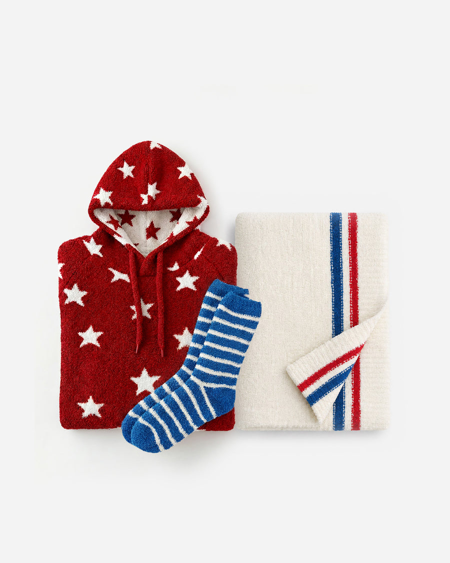 Sunday Citizen Coastal Americana bundle in Red - Blue - Off White