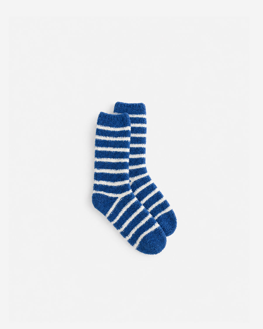 Sunday Citizen Coastal Americana Hoodie + Socks Bundle in Red - Blue - Off White