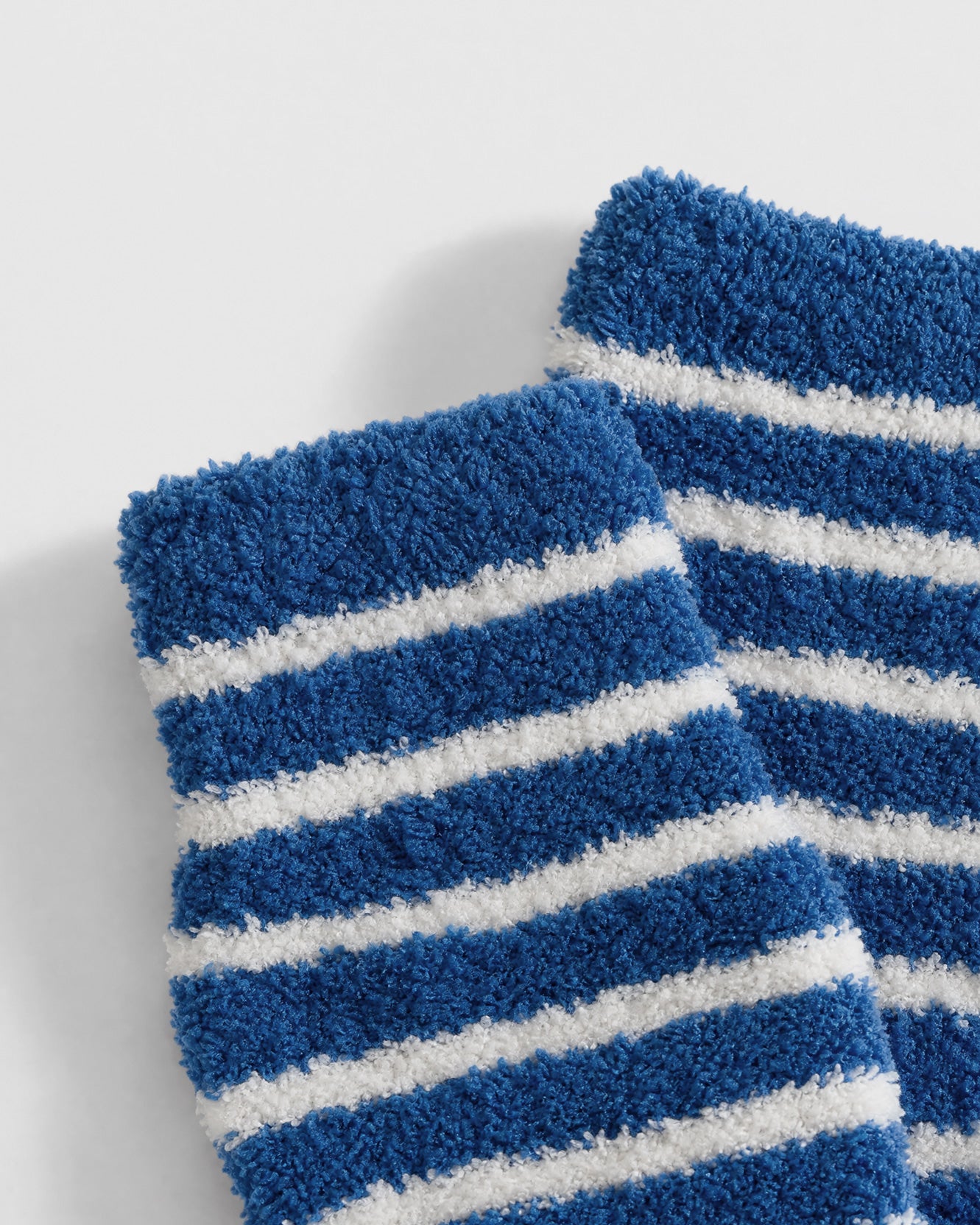 Sunday Citizen Coastal Americana Snug Socks in Blue - Off White