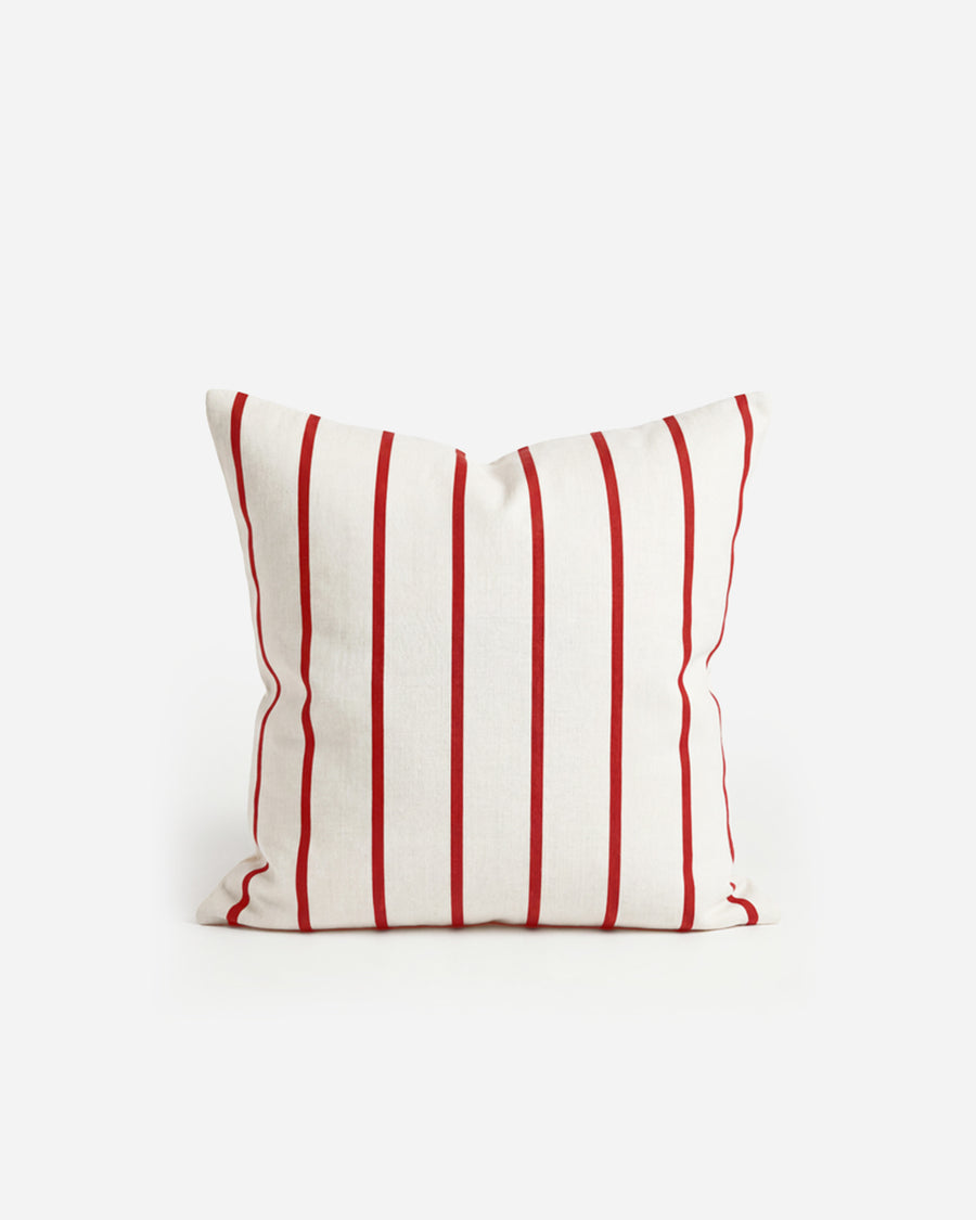 Image of Coastal Americana Stripe Throw Pillow