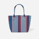 Sunday Citizen Coastal Americana Tote Bag Multicolor Red - Blue - Off White