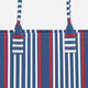 Sunday Citizen Coastal Americana Tote Bag Multicolor Red - Blue - Off White