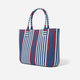 Sunday Citizen Coastal Americana Tote Bag Multicolor Red - Blue - Off White