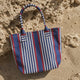 Sunday Citizen Coastal Americana Tote Bag Multicolor Red - Blue - Off White