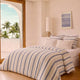 Coastal Cotton Mist Pillowcase Set Light Ochre - Off White