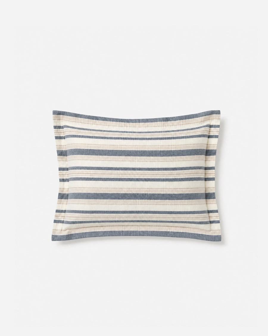 Coastal Cotton Mist Sham Set Light Ochre - Off White