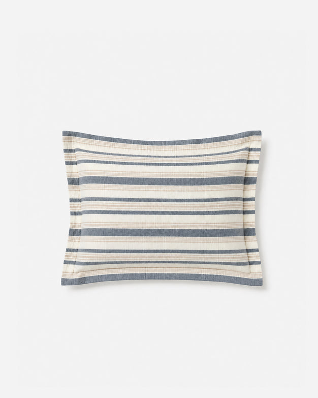 Coastal Cotton Mist Sham Set Light Ochre - Off White