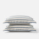 Coastal Cotton Mist Sham Set Light Ochre - Off White