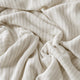 Coastal Cotton Mist Top Sheet Light Ochre - Off White