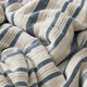Coastal Reversible Cotton Mist  Duvet Bundle Off White - Taupe - Blue