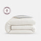 Coastal Reversible Cotton Mist  Duvet Bundle Off White - Taupe - Blue