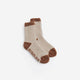 Snug Colorblock Socks vanilla - sienna