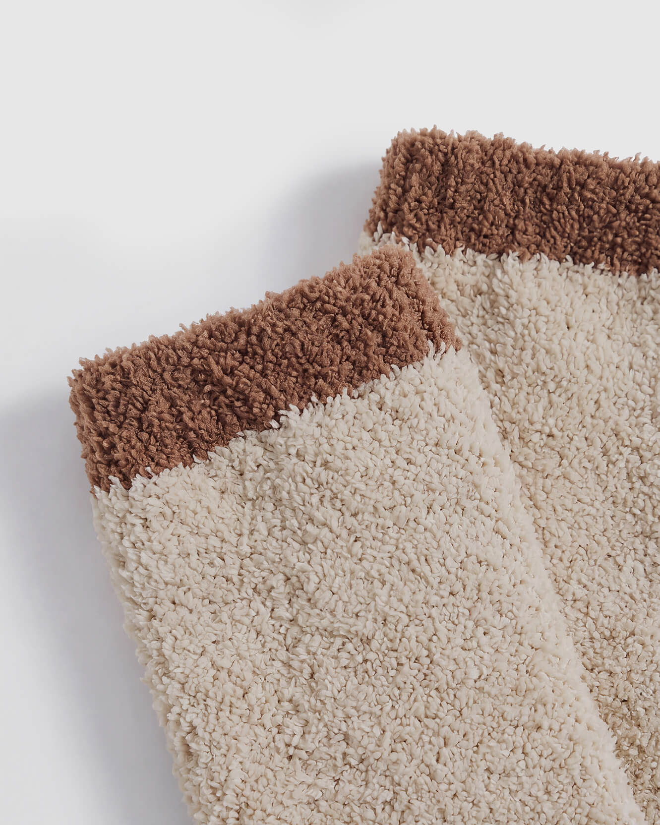 Snug Colorblock Socks vanilla - sienna