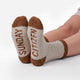Snug Colorblock Socks vanilla - sienna