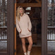 Snug Colorblock Socks vanilla - sienna