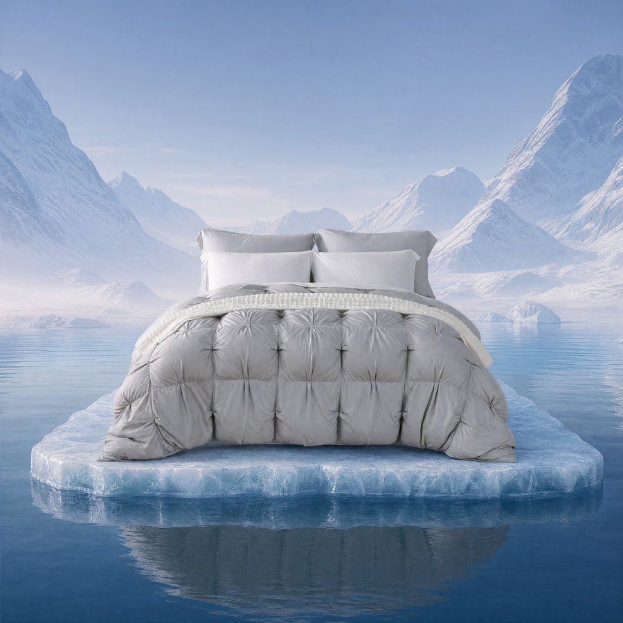 Cooling Bamboo Pillowcases Grey