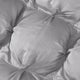 Cooling Bamboo Viscose Bubble Comforter Grey