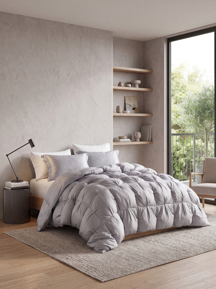 Premium Bamboo Bubble Comforter Moon