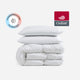 Cooling Bamboo Viscose Comforter Bundle Clear White