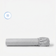 Sunday Citizen Porto Cooling Lumiere Fitted Sheet in Grey