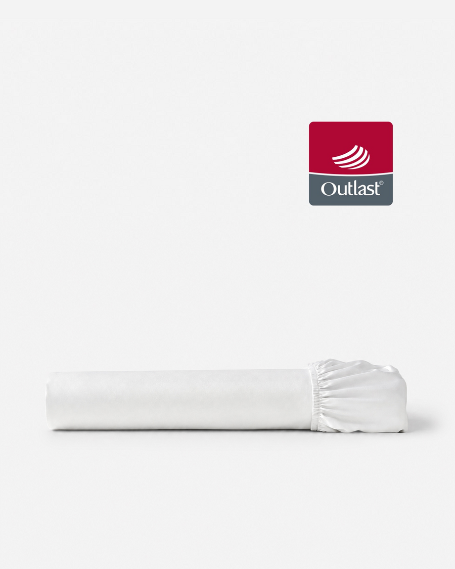 Cooling Bamboo Viscose Fitted Sheet Set White