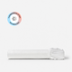 Bamboo Viscose Cooling Fitted Sheet White