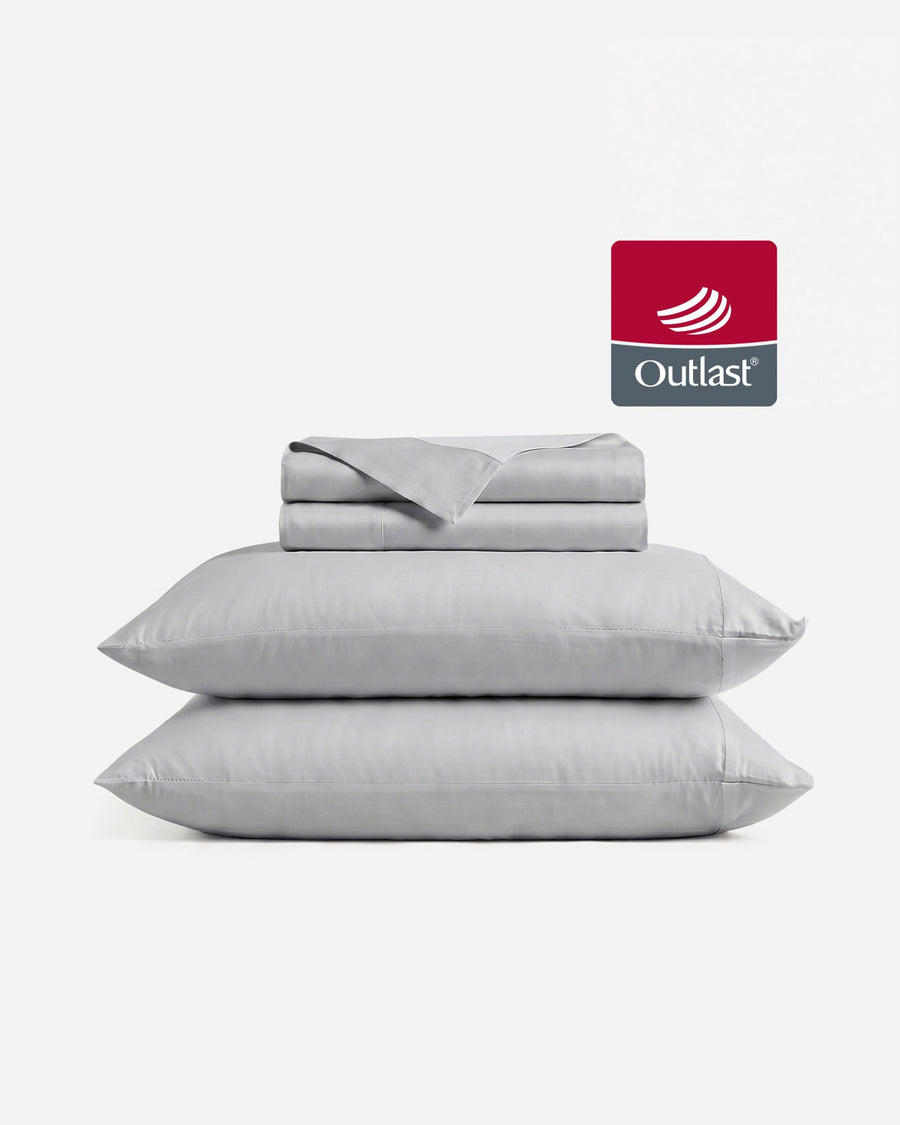 Cooling Bamboo Viscose Sheet Set Grey