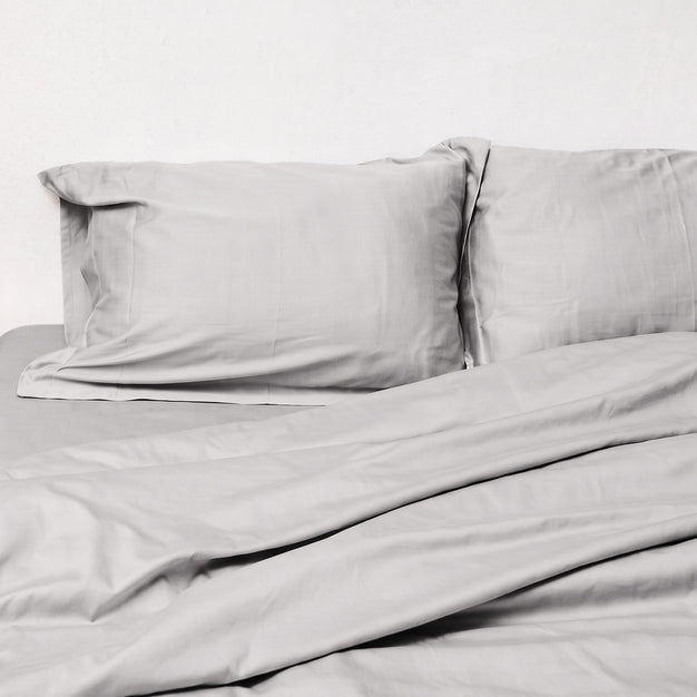 Cooling Bamboo Viscose Sheet Set Grey
