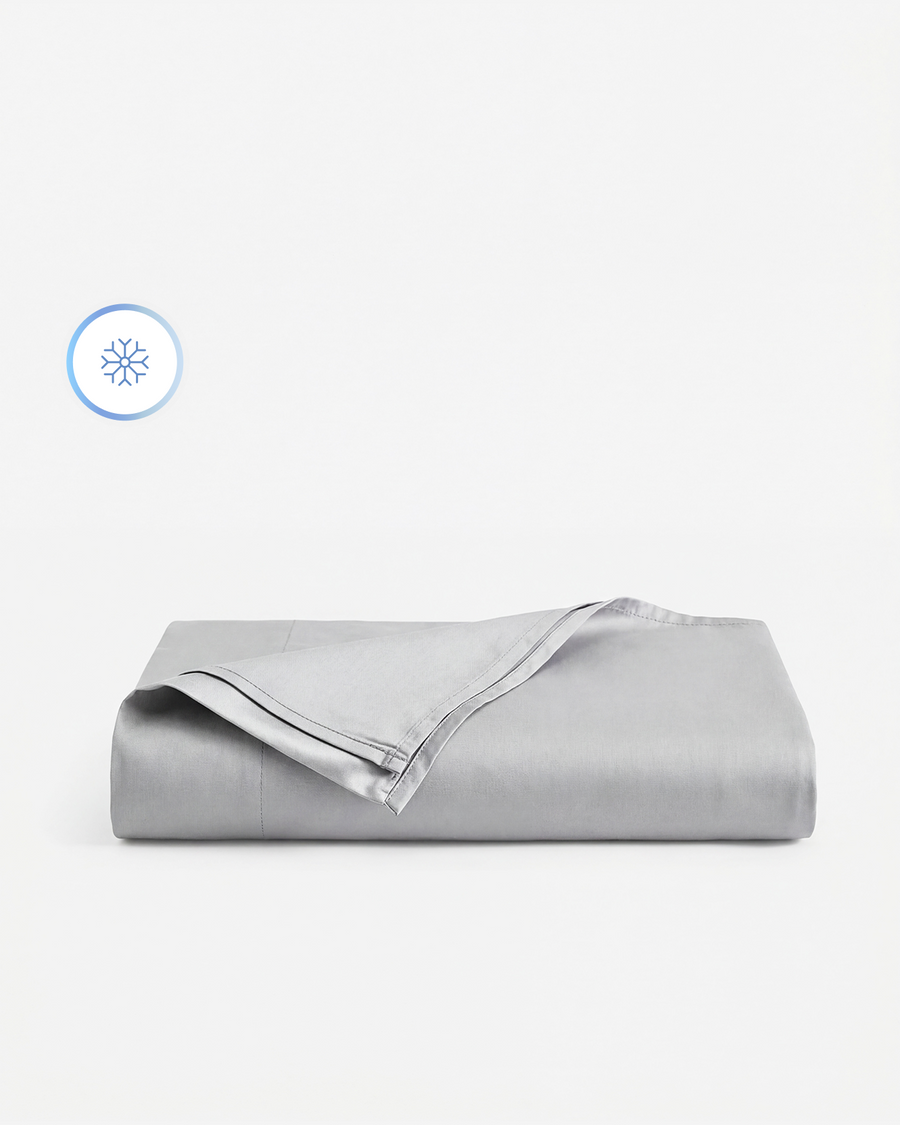 Cooling Bamboo Viscose Top Sheet Grey