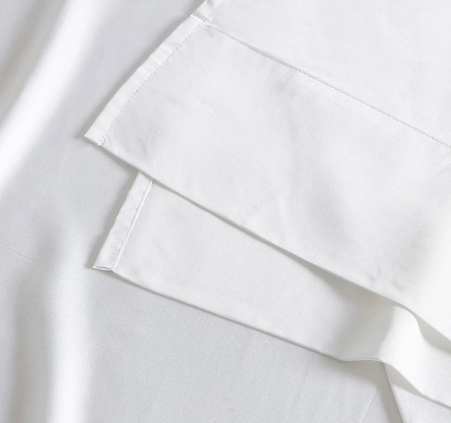 Cooling Bamboo Viscose Top Sheet White 