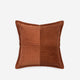 Cotton Corduroy Large Throw Pillow Rust