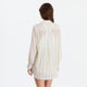 Salvia Cotton Mist Pool Cover Up Light Sage - Off White