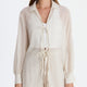 Salvia Cotton Mist Pool Cover Up Light Sage - Off White