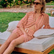 Aurora Cotton Mist Short Pajama Set Light Ochre - Off White