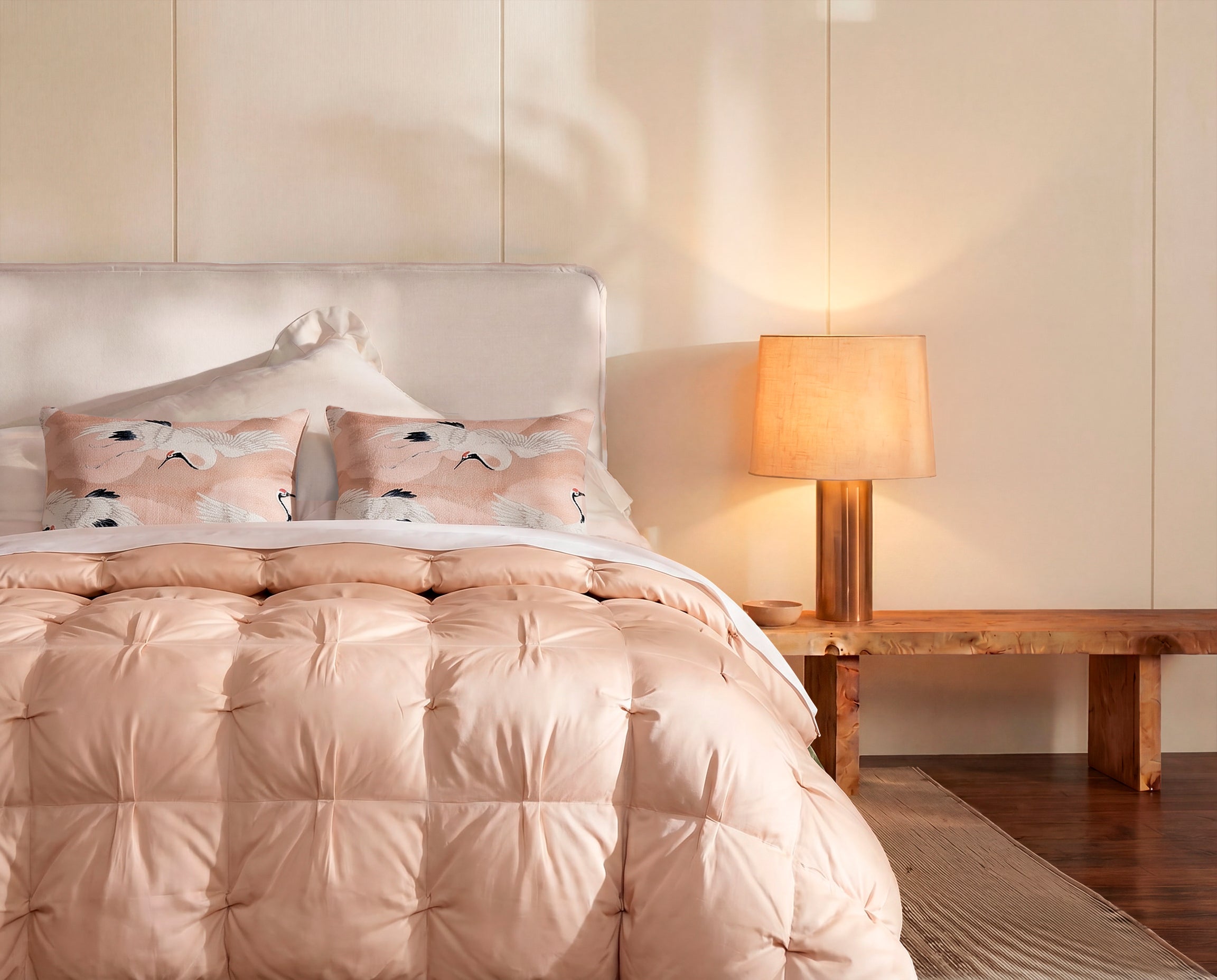 Sunday Citizen Crane in the Clouds Small Lumbar Pillow