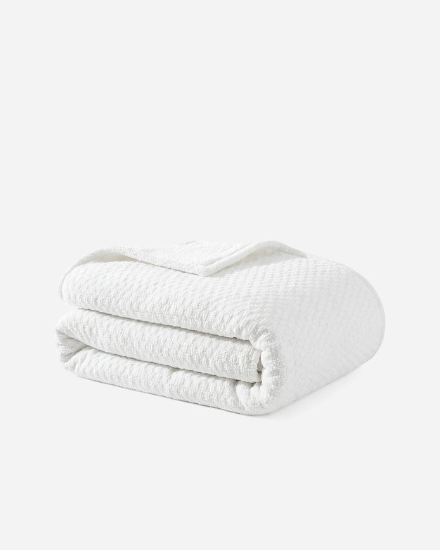 Sunday Citizen Crystal Weighted Blanket in Off White