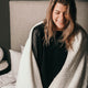 Sunday Citizen Crystal Weighted Blanket in Off White