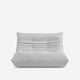 Furniture Dakota Two Seater Light Grey