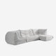 Sunday Citizen Dakota Modular Extended Sectional Sofa Light Grey