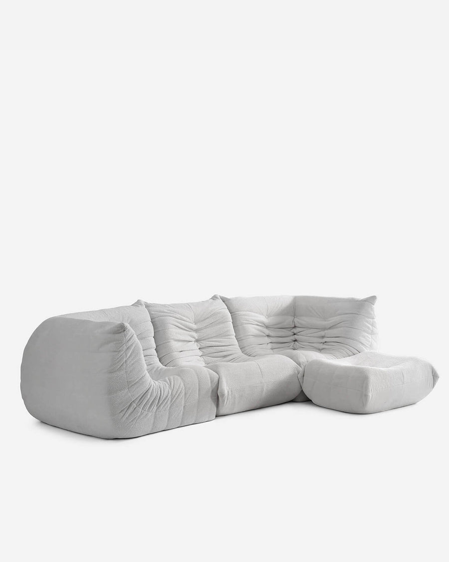 Sunday Citizen Dakota Modular Sectional Sofa Light Grey
