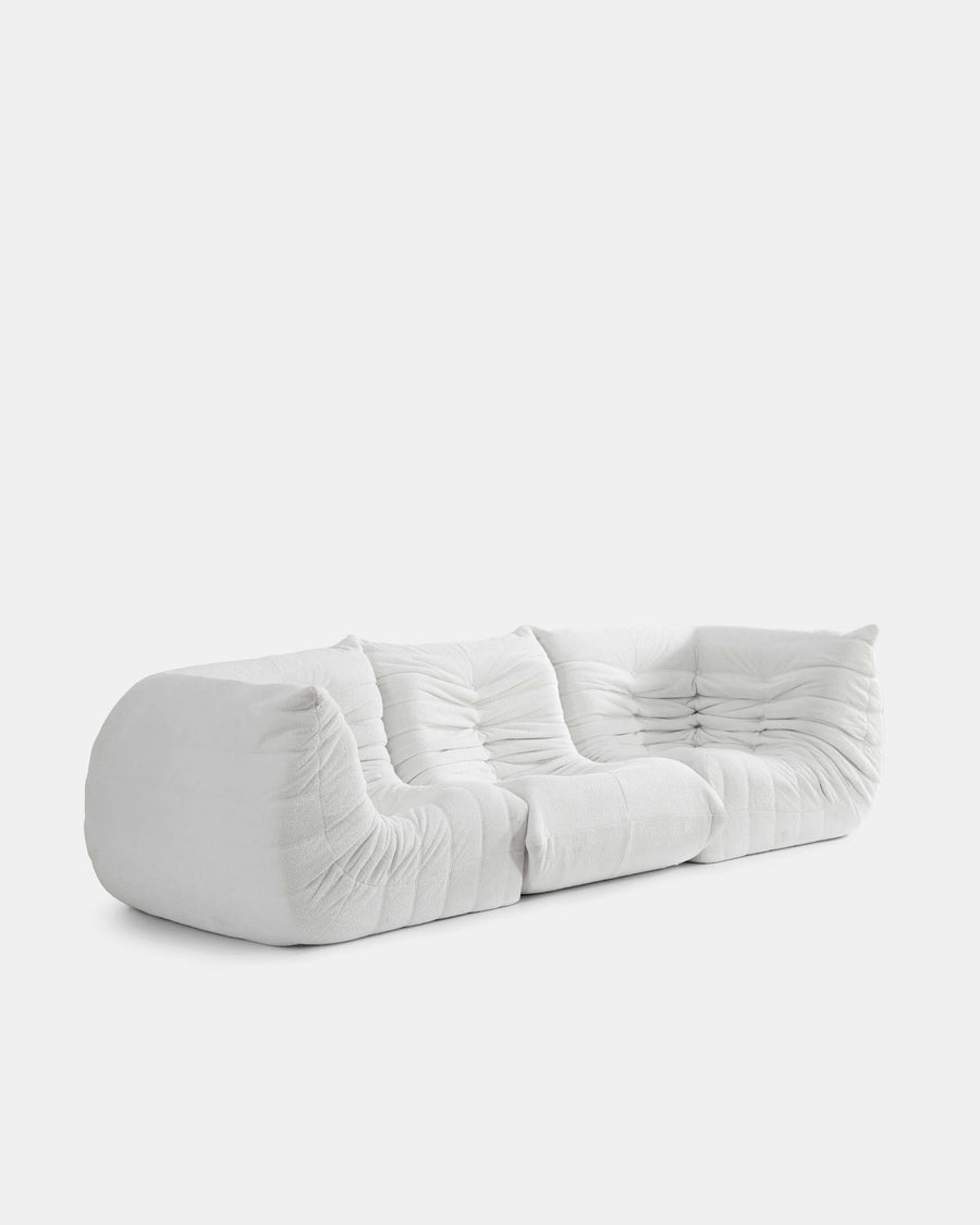 Sunday Citizen Dakota Three-Seater Modular Sofa in White