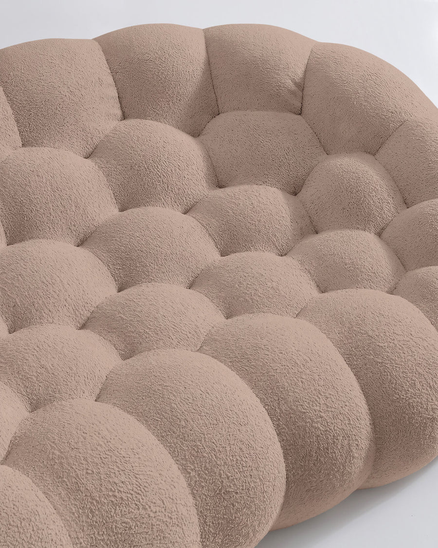 Ciel Love Seat Sofa Mocha