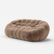 Ciel Love Seat Sofa Mocha