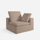 Hudson Right Corner Module Mocha