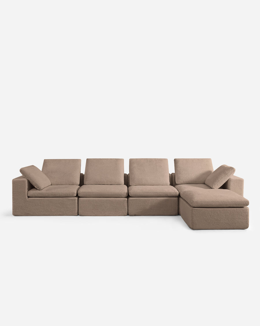 Image of Hudson Modular Extended Sectional Sofa