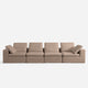 Hudson Modular Four Seater Sofa Mocha