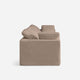 Hudson Modular Three Seater Sofa Mocha